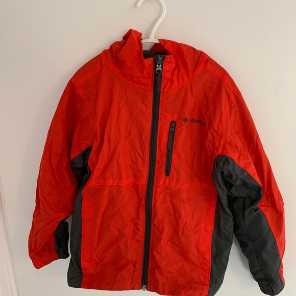 Boys Columbia Windbreaker - size XS 4/5 - Picture 2 of 8